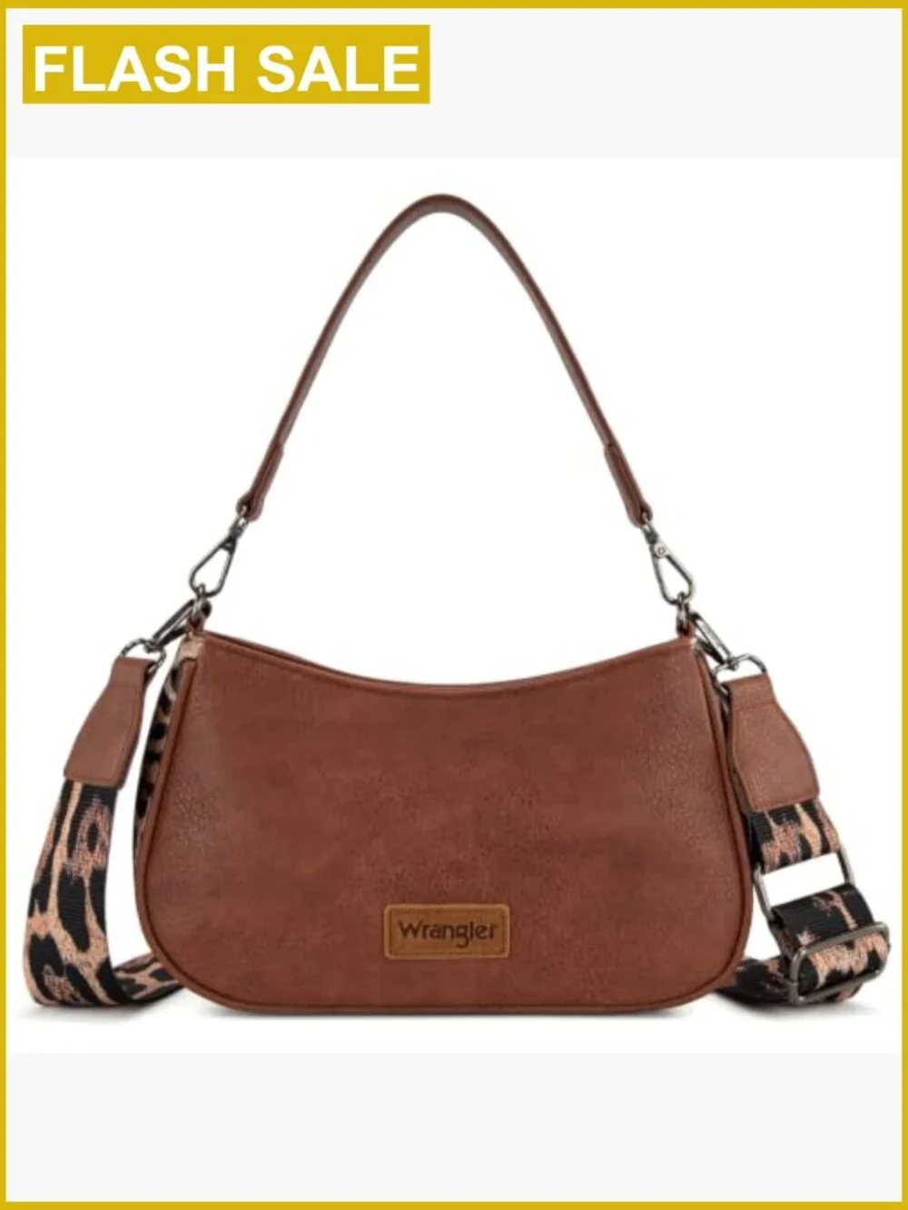 Aztec Hobo Shoulder Bag Crossbody Faux Leather Purse w/ 2 Straps